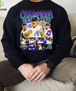 World series Champions 2001 Arizona Diamondbacks baseball famous players portrait hoodie, sweater, longsleeve, shirt v-neck, t-shirt