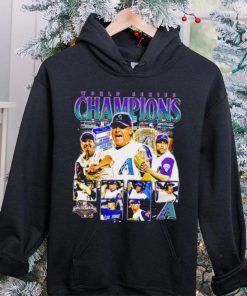 World series Champions 2001 Arizona Diamondbacks baseball famous players portrait hoodie, sweater, longsleeve, shirt v-neck, t-shirt