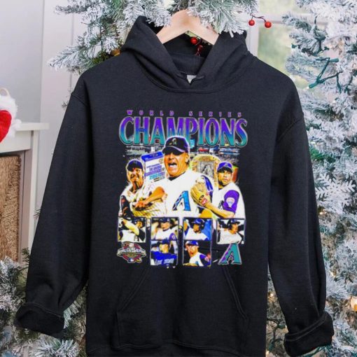 World series Champions 2001 Arizona Diamondbacks baseball famous players portrait hoodie, sweater, longsleeve, shirt v-neck, t-shirt