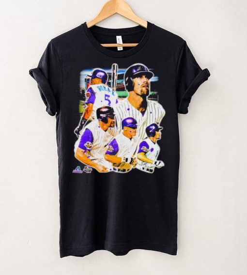 World series Champions 2001 Arizona Diamondbacks baseball famous players shirt