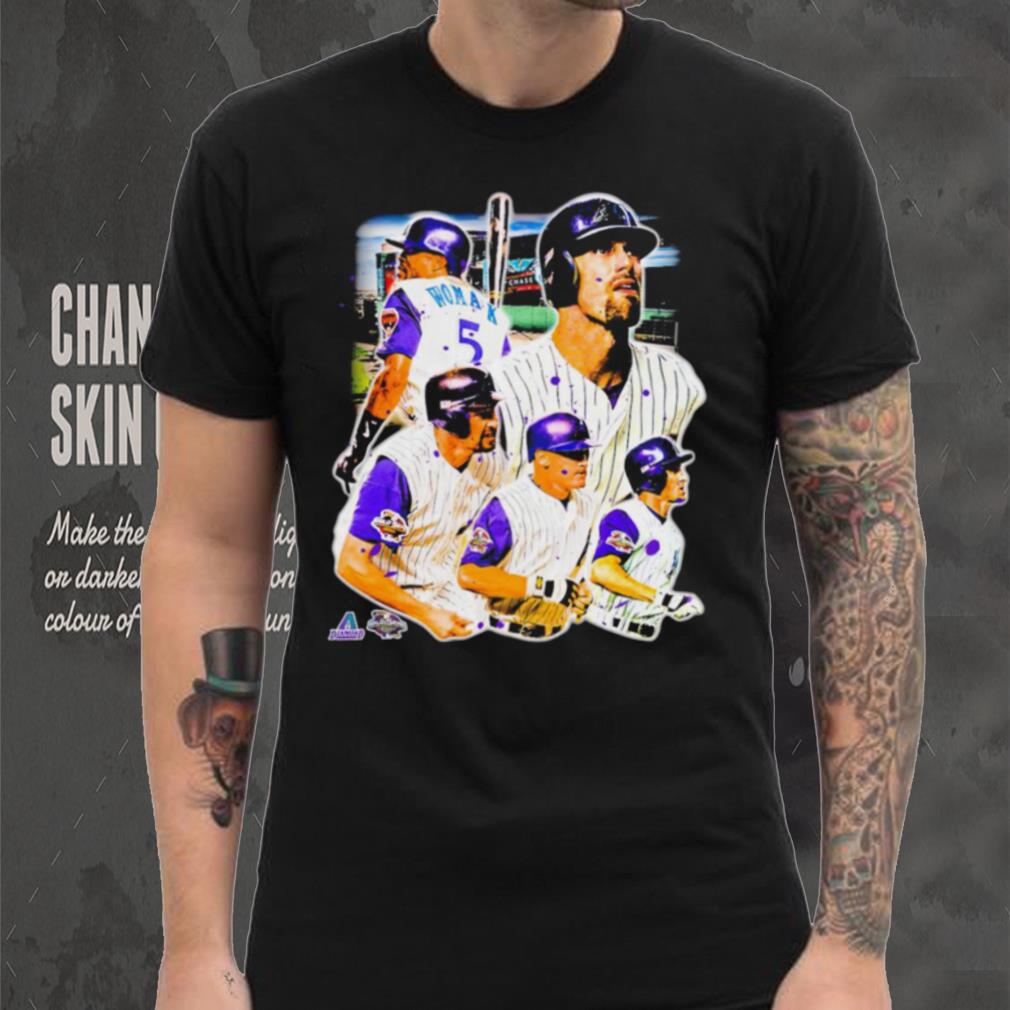 World series Champions 2001 Arizona Diamondbacks baseball famous players shirt World series Champions 2001 Arizona Diamondbacks baseball famous players shirt