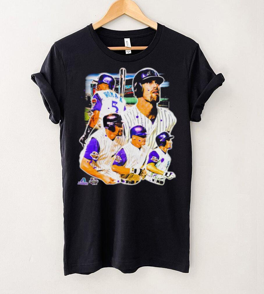 World series Champions 2001 Arizona Diamondbacks baseball famous players shirt World series Champions 2001 Arizona Diamondbacks baseball famous players shirt