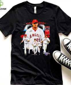 World series Champions 2002 Los Angeles Angels baseball famous players shirt