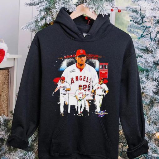 World series Champions 2002 Los Angeles Angels baseball famous players shirt