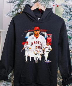 World series Champions 2002 Los Angeles Angels baseball famous players shirt