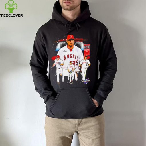 World series Champions 2002 Los Angeles Angels baseball famous players shirt