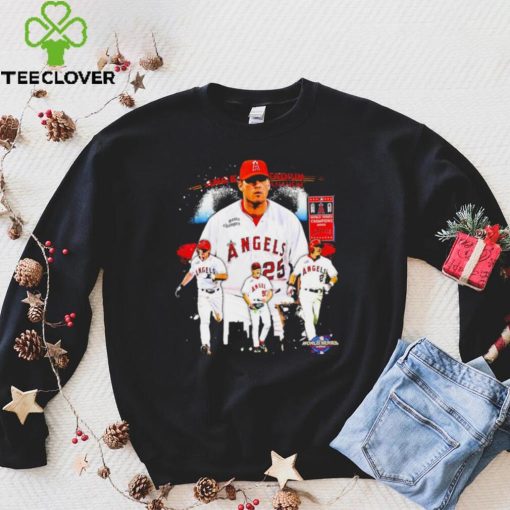 World series Champions 2002 Los Angeles Angels baseball famous players shirt