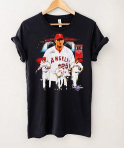 World series Champions 2002 Los Angeles Angels baseball famous players shirt