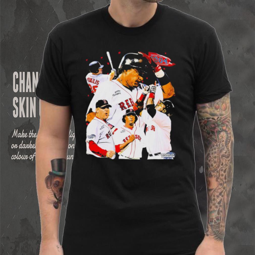 World series Champions 2004 Boston Red Sox baseball famous players shirt World series Champions 2004 Boston Red Sox baseball famous players shirt