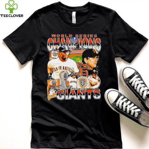 World series Champions 2010 San Francisco Giants baseball famous players shirt