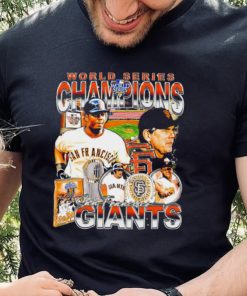 World series Champions 2010 San Francisco Giants baseball famous players shirt