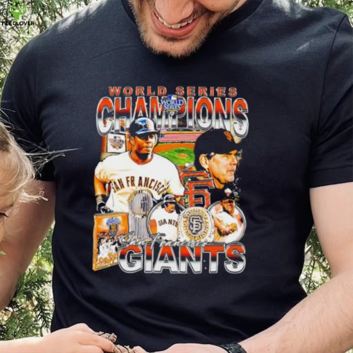 World series Champions 2010 San Francisco Giants baseball famous players shirt
