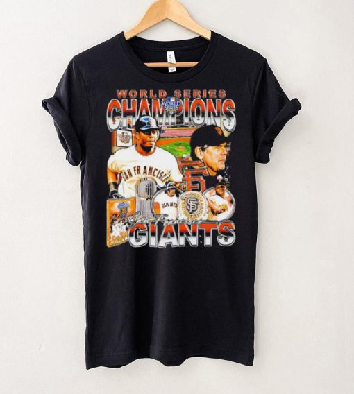 World series Champions 2010 San Francisco Giants baseball famous players shirt
