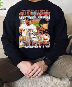 World series Champions 2010 San Francisco Giants baseball famous players shirt