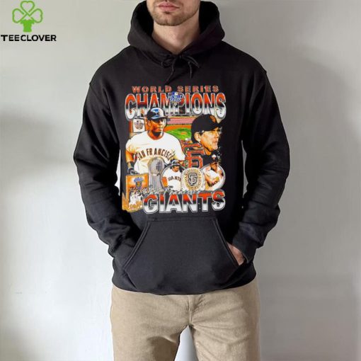 World series Champions 2010 San Francisco Giants baseball famous players shirt