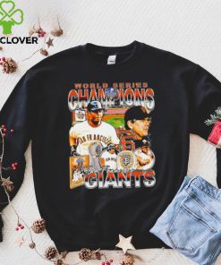 World series Champions 2010 San Francisco Giants baseball famous players shirt