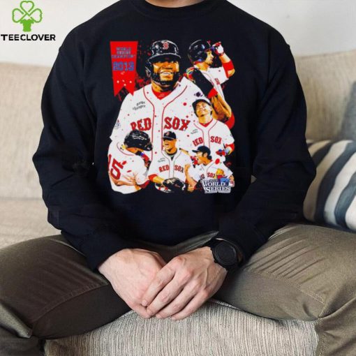 World series Champions 2013 Boston Red Sox baseball famous players shirt