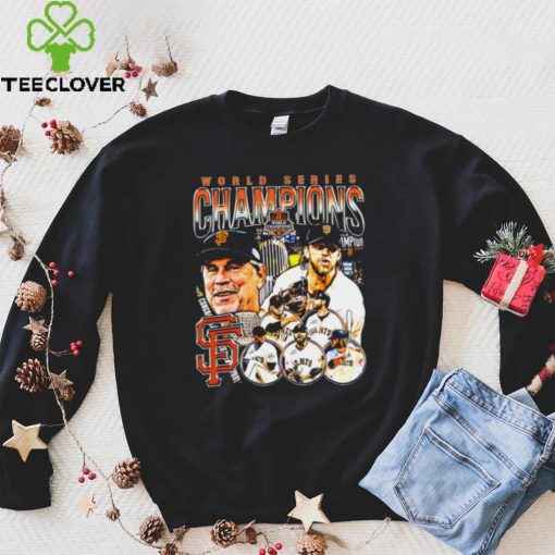 World series Champions 2014 San Francisco Giants baseball famous players shirt