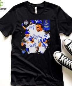 World series Champions 2015 Kansas City Royals baseball famous players shirt