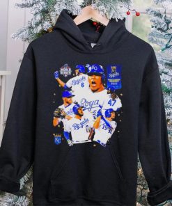 World series Champions 2015 Kansas City Royals baseball famous players shirt