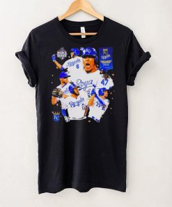 World series Champions 2015 Kansas City Royals baseball famous players shirt