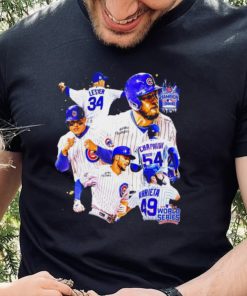 World series Champions 2016 Chicago Cubs baseball famous players shirt