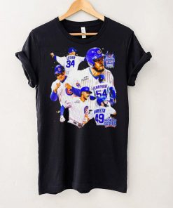 World series Champions 2016 Chicago Cubs baseball famous players shirt