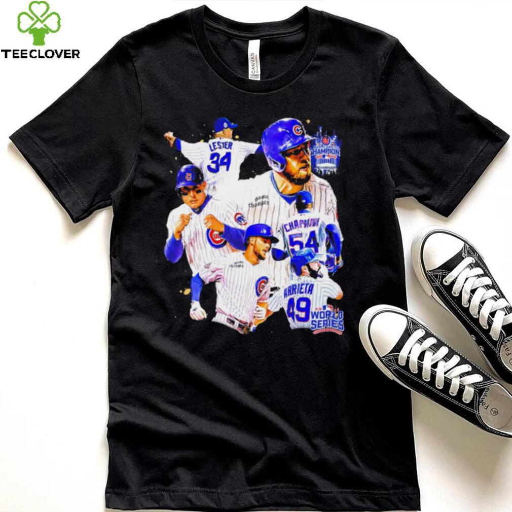 World series Champions 2016 Chicago Cubs baseball famous players shirt World series Champions 2016 Chicago Cubs baseball famous players shirt