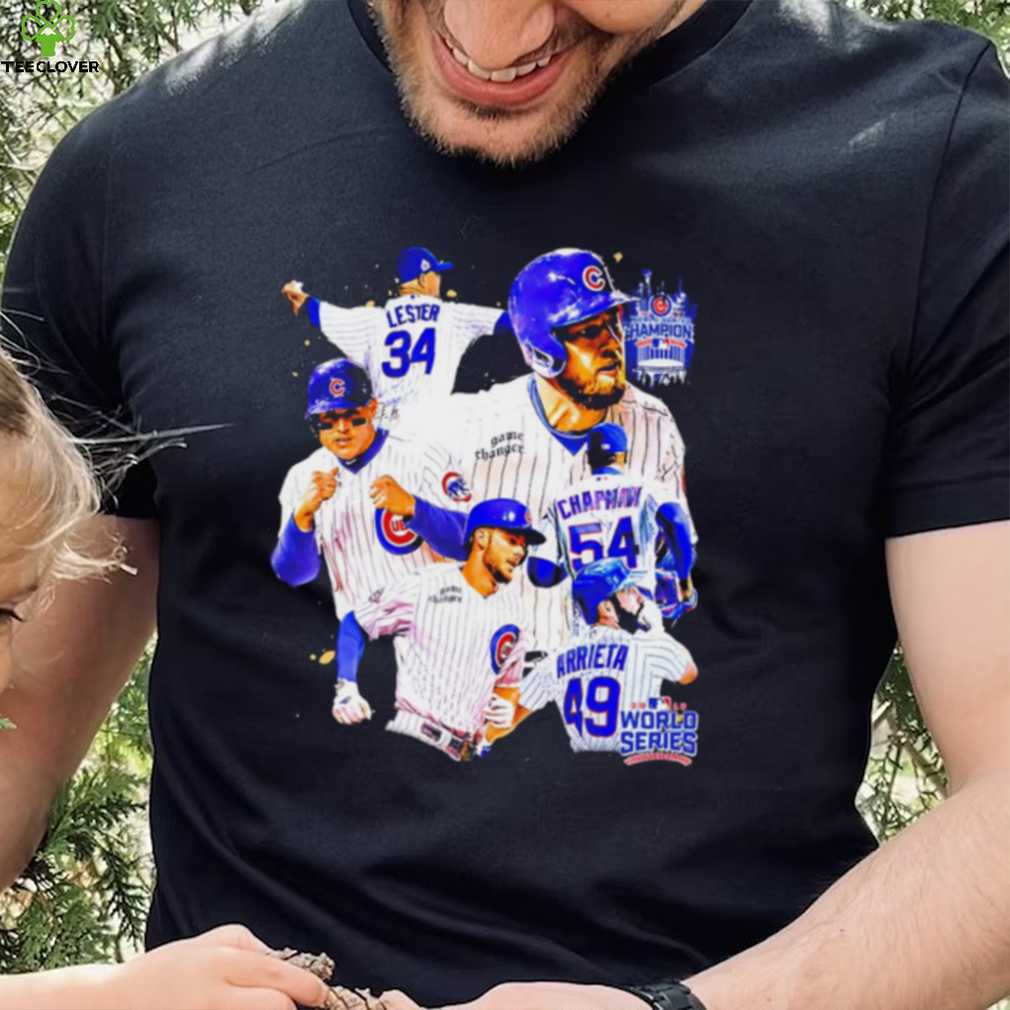 World series Champions 2016 Chicago Cubs baseball famous players shirt World series Champions 2016 Chicago Cubs baseball famous players shirt