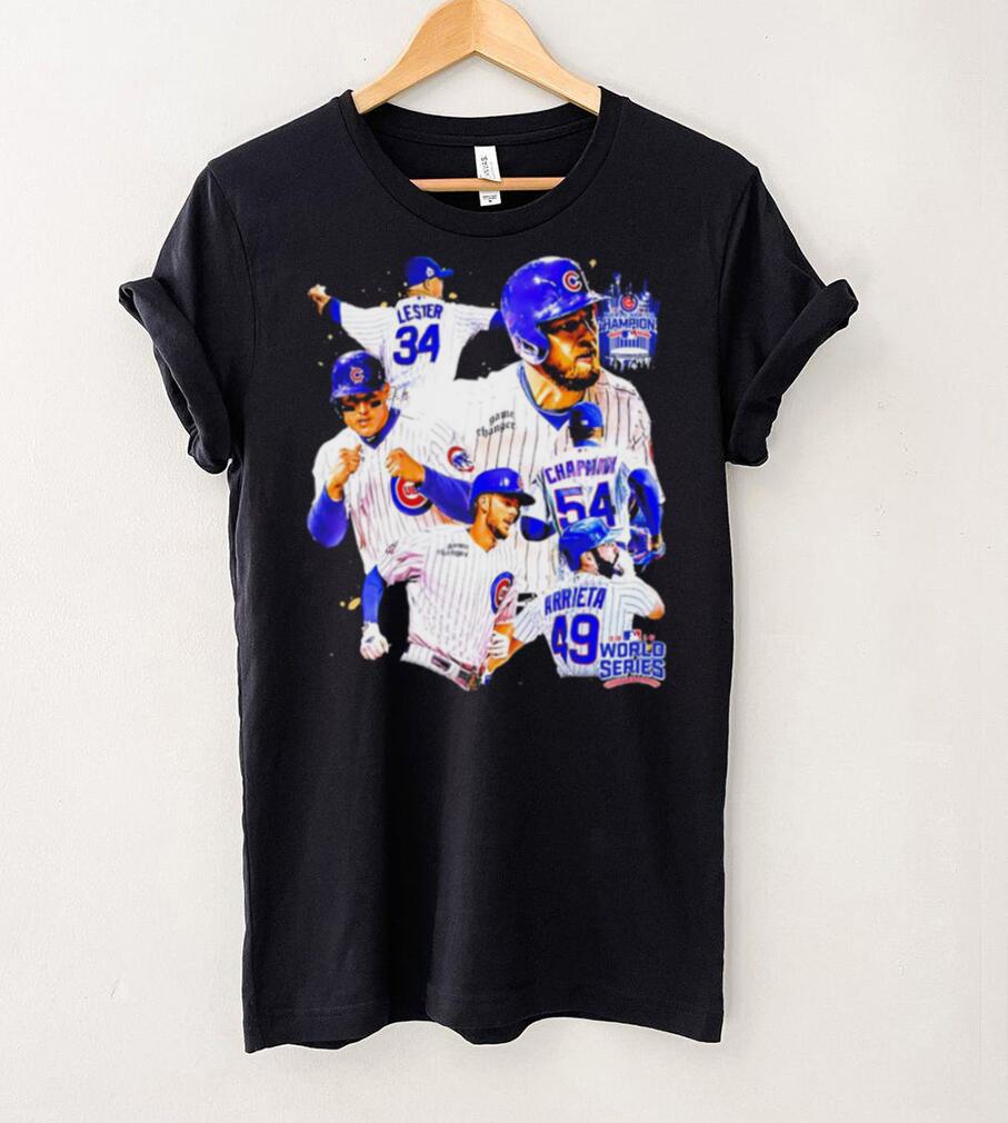 World series Champions 2016 Chicago Cubs baseball famous players shirt World series Champions 2016 Chicago Cubs baseball famous players shirt