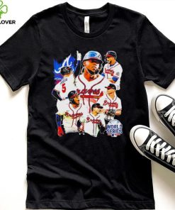 World series Champions 2021 Atlanta Braves baseball famous players shirt