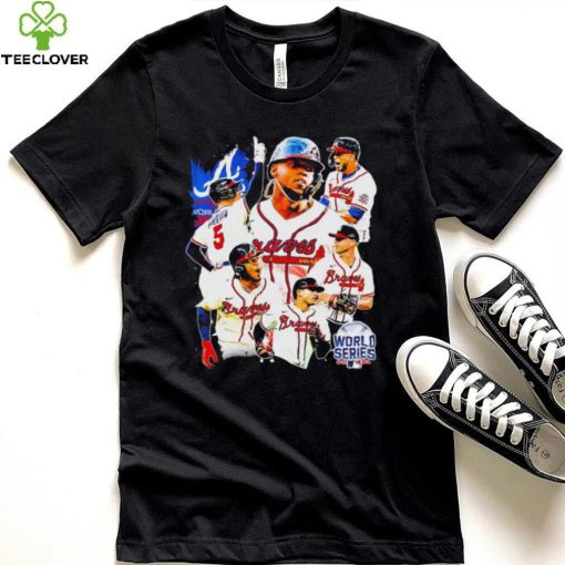 World series Champions 2021 Atlanta Braves baseball famous players shirt