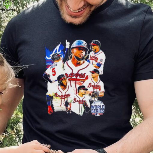 World series Champions 2021 Atlanta Braves baseball famous players shirt