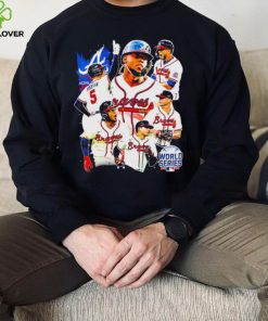 World series Champions 2021 Atlanta Braves baseball famous players shirt