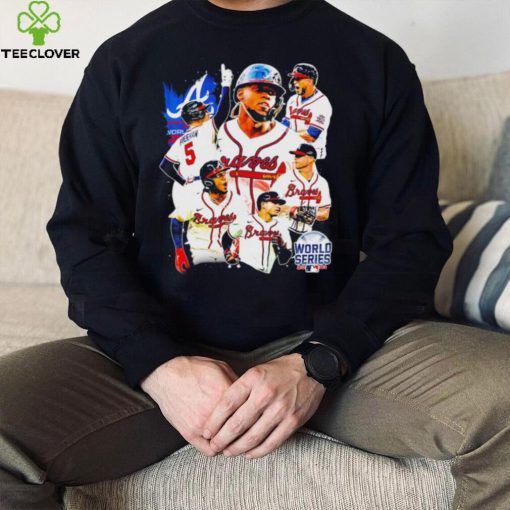 World series Champions 2021 Atlanta Braves baseball famous players shirt