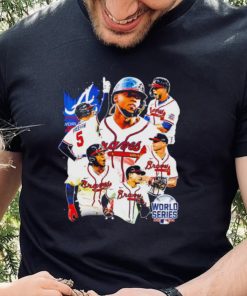 World series Champions 2021 Atlanta Braves baseball famous players shirt