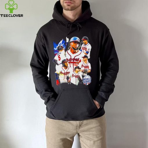 World series Champions 2021 Atlanta Braves baseball famous players shirt