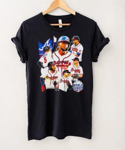 World series Champions 2021 Atlanta Braves baseball famous players shirt