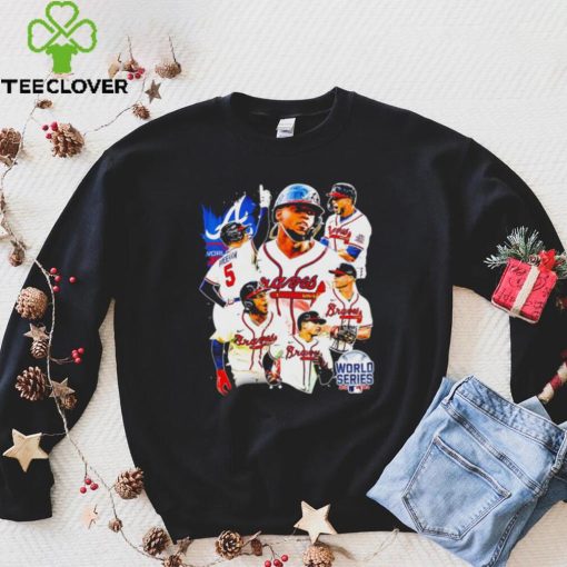 World series Champions 2021 Atlanta Braves baseball famous players shirt