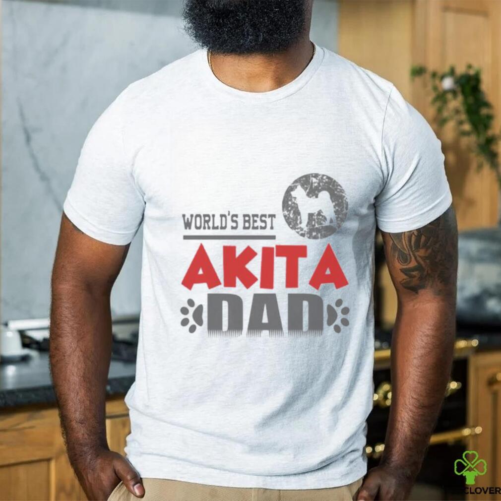 World’s Best Akita Dad Shirt World’s Best Akita Dad Shirt