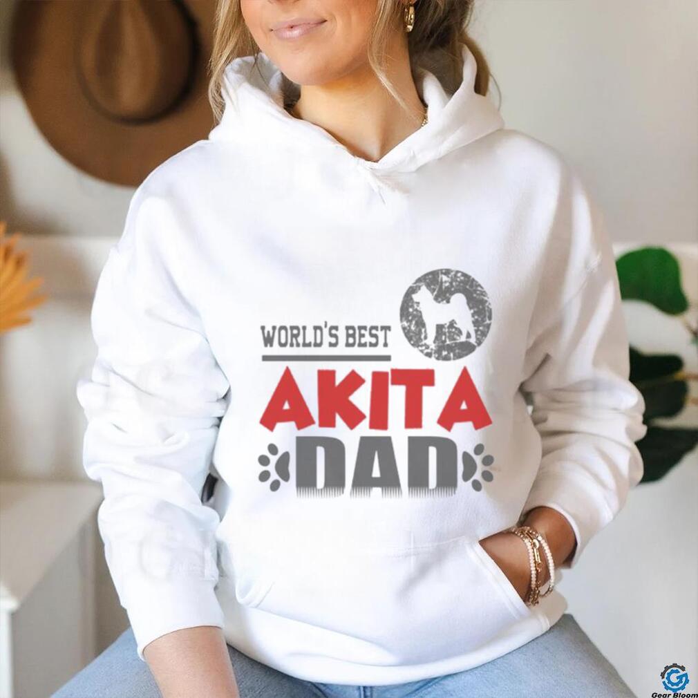 World’s Best Akita Dad Shirt World’s Best Akita Dad Shirt