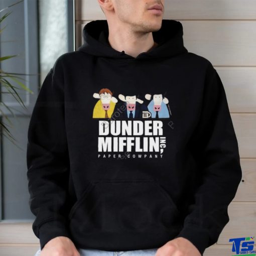 World’s Best Boss This Is A Parody Dundermoofflin Inc Paper Cowpany Sweatshirt