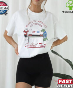 Worlds Largest Outdoor Cocktail Party Georgia Bulldogs 34 20 Florida Gators Shirt