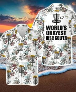 World’s Okayest Disc Golft 3D Hawaiian Shirt Happy Summer Gift