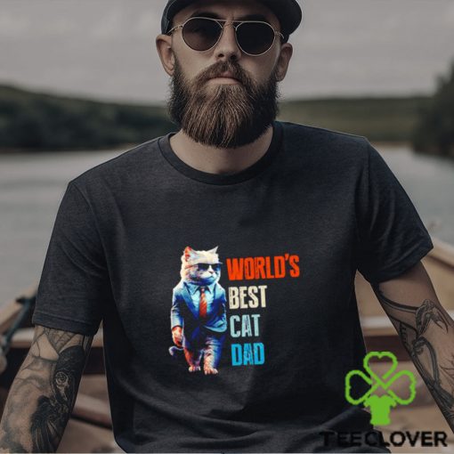 World’s best cat dad shirt