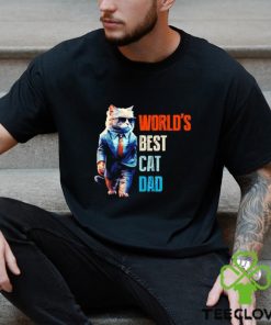 World’s best cat dad shirt