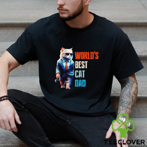 World’s best cat dad shirt