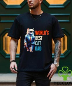 World’s best cat dad shirt