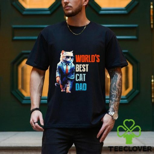 World’s best cat dad shirt