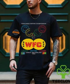 Worldwide Farting Championship Rings Pepper Shirt